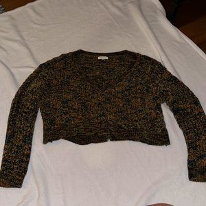 Crop sweater from Earthbound
